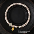Single-wrap Bracelet Crescent Moon High Density Smooth And White - Norellé