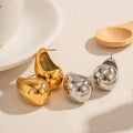 Simple 18K Gold Plated Women's Fashion Teardrop Water Drop Earrings - Norellé