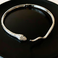 Cold Wind Diamond Snake Necklace Ornament - Norellé