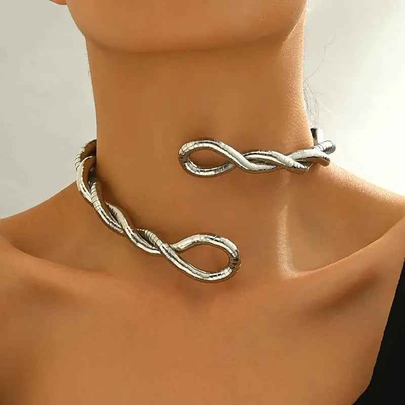 Women's Flexible Necklace Without Head And Tail - Norellé