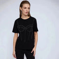 100% Pure Cotton Short Sleeve T-Shirt - M / black