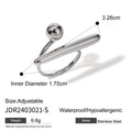 Steel Ring Titanium Steel No Fading - Norellé