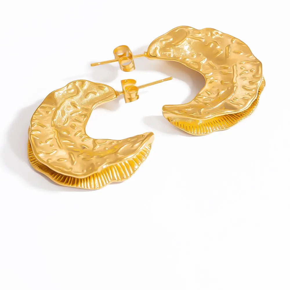 Stainless Steel High-grade Irregular Earrings