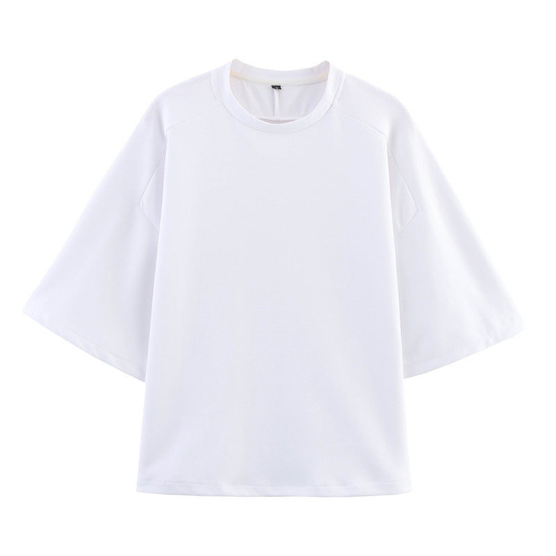 Short Sleeve Double-sided Cloth Sweater Pants - Norellé
