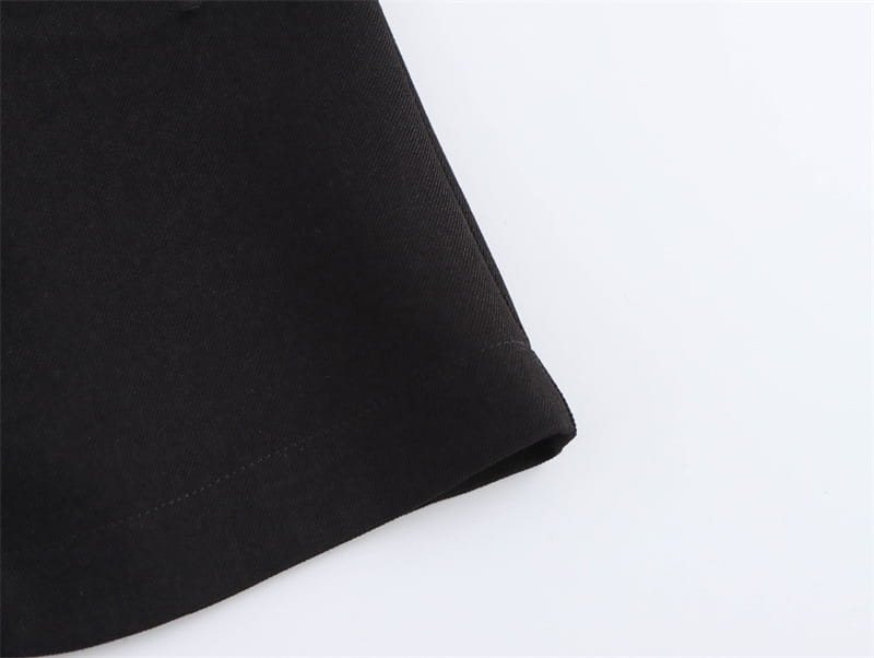 Halter Vest Slit Design Short Skirt