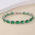 Copper Plating Inlaid Zircon Bracelet Natural Simple Women's - Norellé