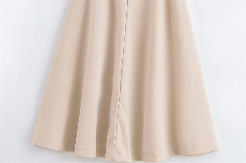 Summer Lace-up Hanging Collar Sleeveless Dress