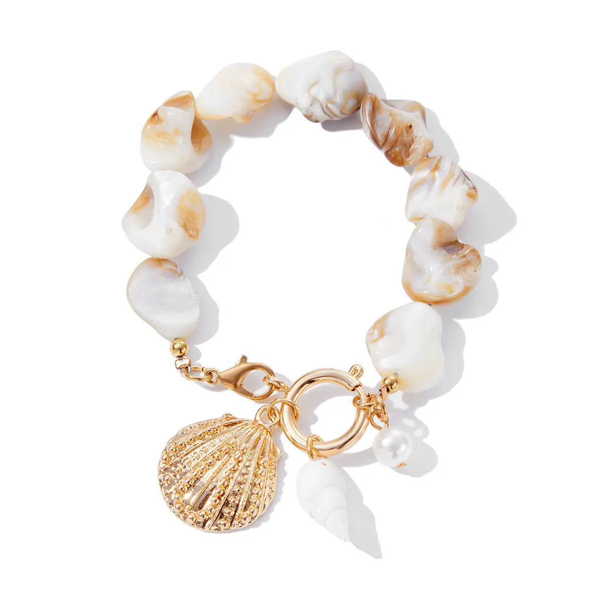 Casual Beach Shell Clavicle Necklace Suit