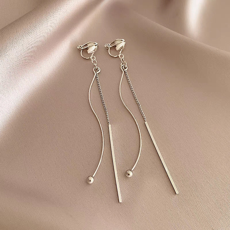 High-grade Pearl Vintage Tassel Earrings - Norellé