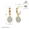 S925 Silver Fashion Artistic Vintage Court Style Earrings - Norellé