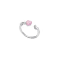 Niche High Sense Opal Love Heart-shaped Ring - Norellé