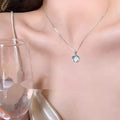 Opal Large Circle Clavicle Chain - Norellé