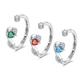 Heart-shaped Birthstone Women's Ring Fashion - Norellé