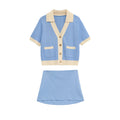 Simple Fashion Polo Collar Knitted Coat - Norellé
