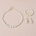 Children's Clavicle Necklace Earring Bracelet Suit - Norellé