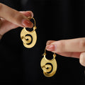 Spiral Design Ear Ring Retro Geometry - Norellé