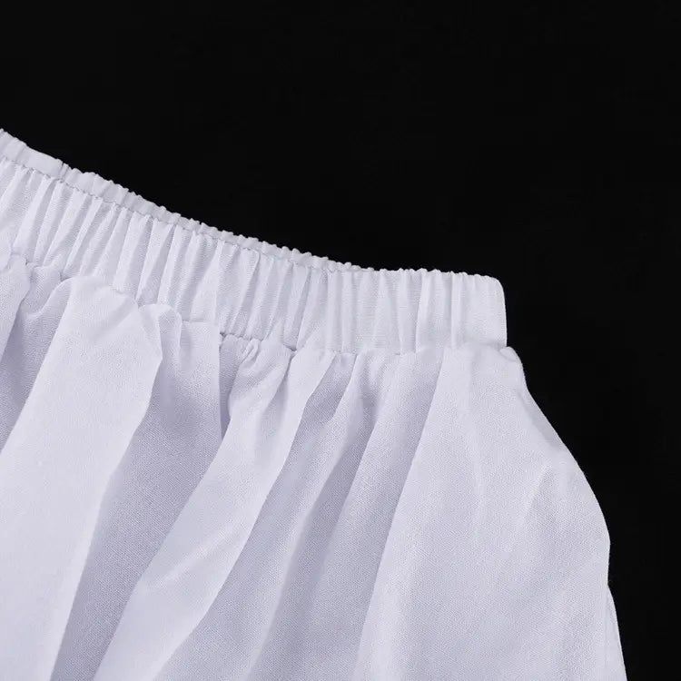 Cotton Vest Bud Skirt Two-piece Set