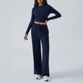 Yoga Sports Long Sleeve Inner Wear Trousers Suit Women - Norellé