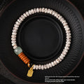 Single-wrap Bracelet Crescent Moon High Density Smooth And White - Norellé