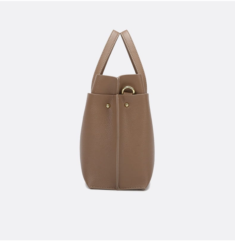 Tote Bag Large Capacity Multi-compartment Soft Surface Messenger