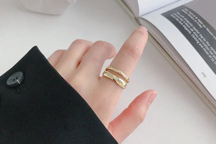 Simple And Irregular Ring Personality Ornament - Norellé