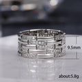 Micro Inlaid Zircon Business Ring - Norellé