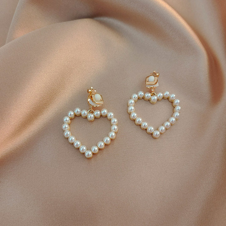 High-grade Pearl Vintage Tassel Earrings - Norellé
