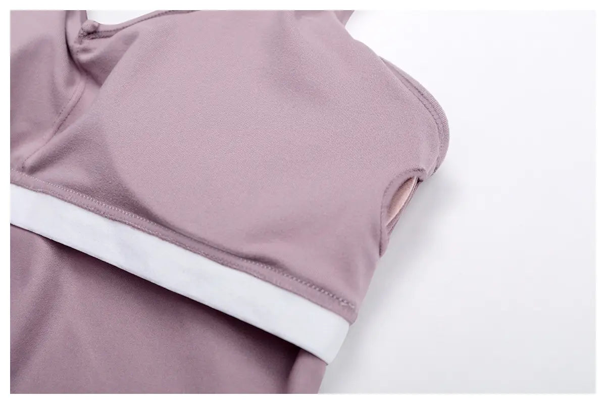 Brushed Yoga Vest V-shaped Tight Beauty Back Exercise