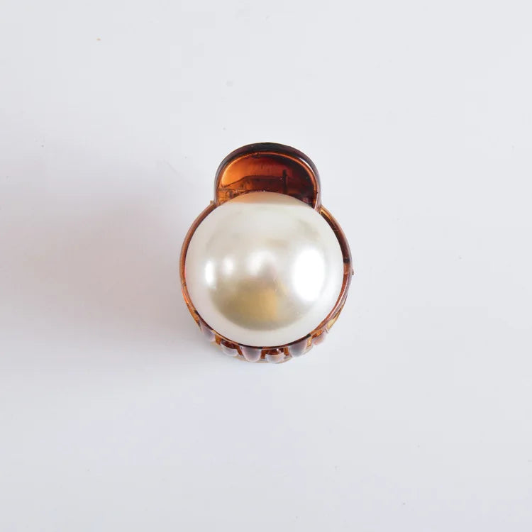 1PC Fashion Women Girls Pearl Crystal Rhinestone Hairpins - TS-2