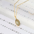 925 Sterling Silver Colored Gems Feldspar Rhombus Jewelry Suit - Norellé