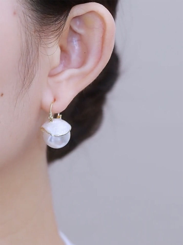 Niche Design Light Luxury Ear Clips Earrings