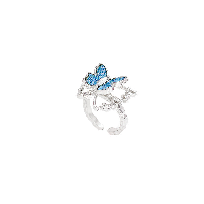 Fairy Temperamental High-grade Opening Adjustable Index Finger Ring - Norellé