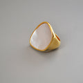 Brass 18K Gold Plating European And American Style Ring - Norellé