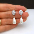 Water Drop Creative Drop Earrings Inlay - Norellé