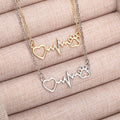 Cat Paw Necklace Heartbeat Chart - Norellé