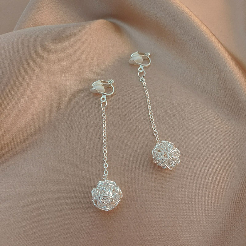 High-grade Pearl Vintage Tassel Earrings - Norellé
