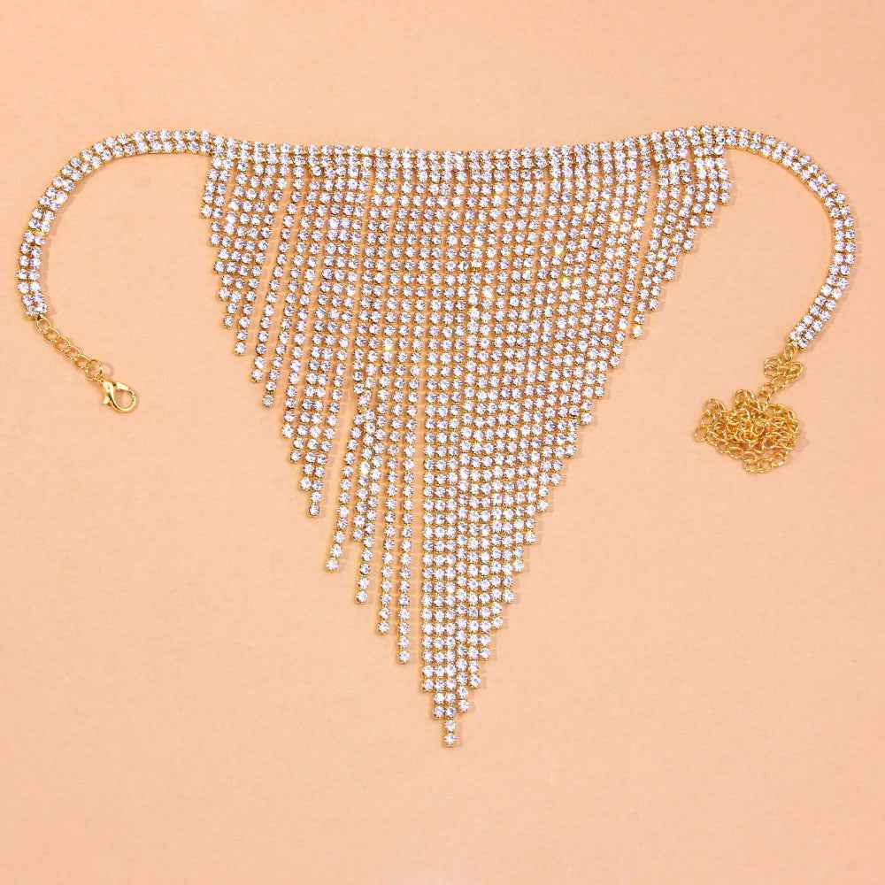 Double Row Necklace Symmetrical Alloy Necklace Necklace - Norellé