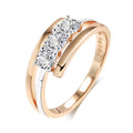 Korean Version Of Minimalist Zircon Ring - Norellé