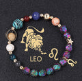 Natural Volcanic Rock Electroplating Twelve Constellations Bracelets - Norellé