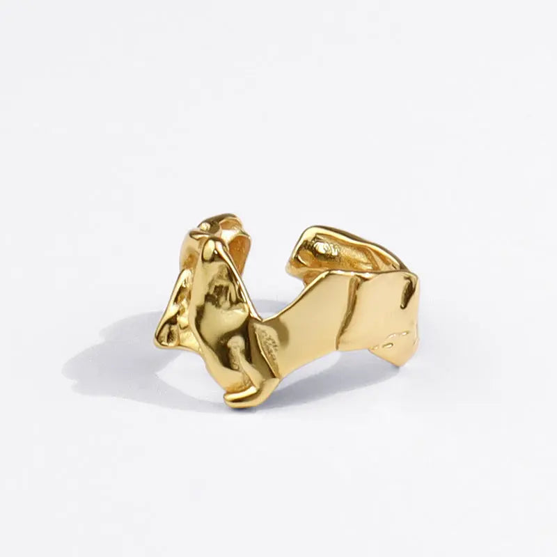 Simple And Irregular Ring Personality Ornament - Norellé