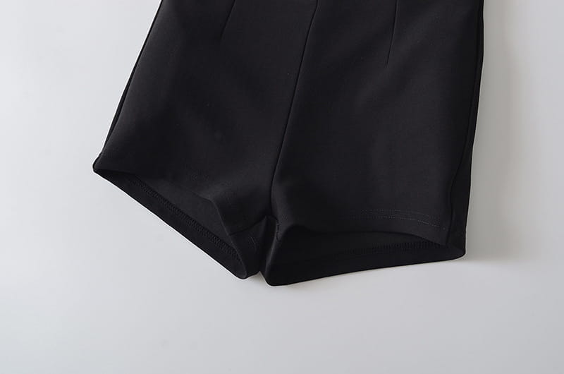 Black High Waist Casual Suit Pants Women’s Loose Feeling