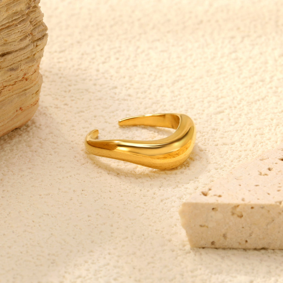 Retro 18K Zircon Ring Fashion - Norellé