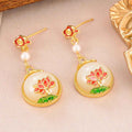 New Tassel Earrings Flower Earrings - Norellé