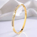 All-matching New Non-fading Diamond-embedded Stainless Steel Bracelet For Women - Norellé