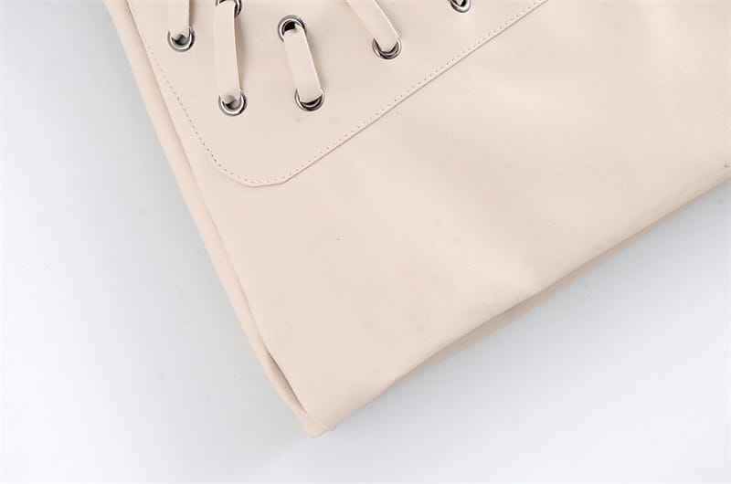 Fashion Slim Coated Fabric High Waist Mini Skirt