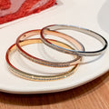 Stainless Steel Bracelet Women's Hand Jewelry High-grade Full Diamond Bracelet - Norellé