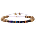 Simple Turquoise Wooden Bead Bracelet - Norellé