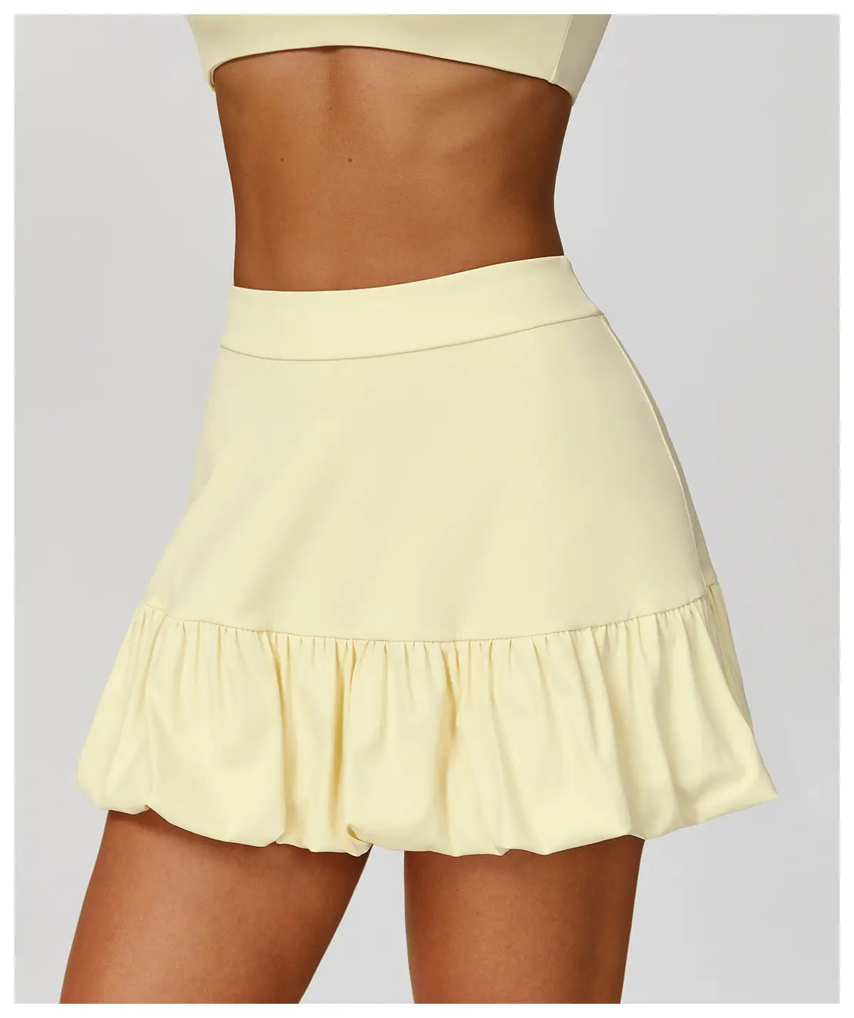 Two-piece Skirts Quick-drying Breathable Safety Tennis Skirt
