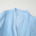 With Belt Laminated Decoration Dress - Norellé