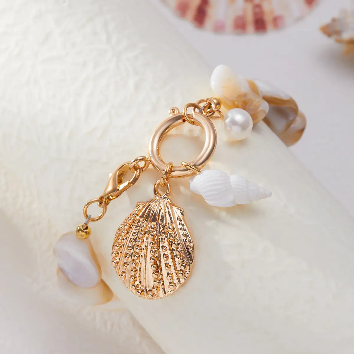 Casual Beach Shell Clavicle Necklace Suit